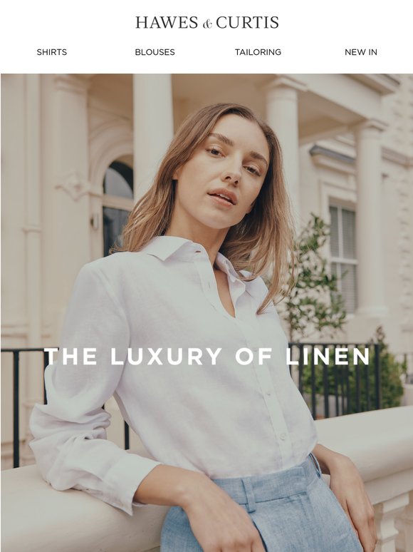 Just Landed: 100% Linen Shirts