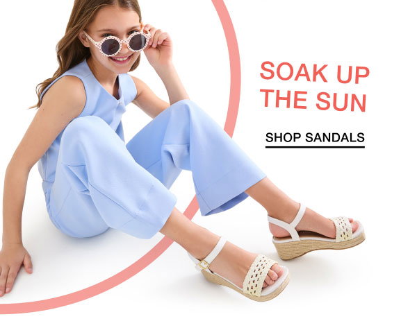 SOAK UP THE SUN | SHOP SANDALS