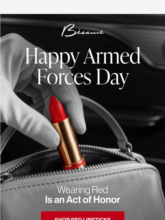 Today, we wear red.