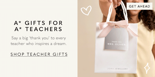 A* Gifts For A* Teachers - Say a big 'thank you' to every teacher who inspires a dream.