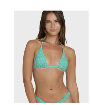 Ship Wrecked Multi Triangle Bikini Top