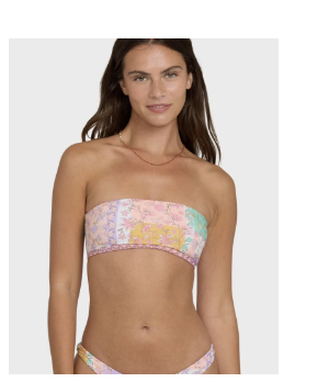 Dreamy Daze Tully Reversible Bandeau Bikini Top
