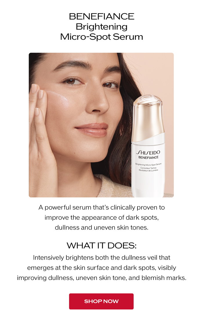 Shop Benefiance Brightening Micro-Spot Serum.
