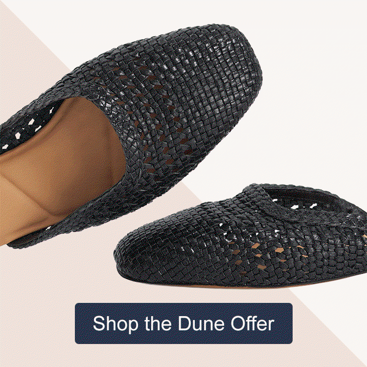 Dune London Woven Mule Sandals