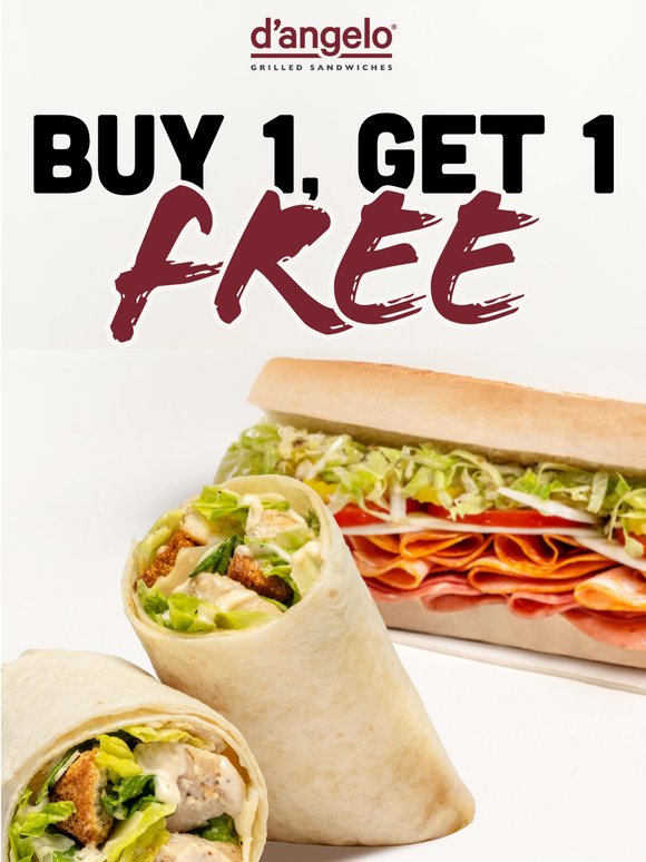 Buy 1 sub, get 1 FREE is BACK!🤤