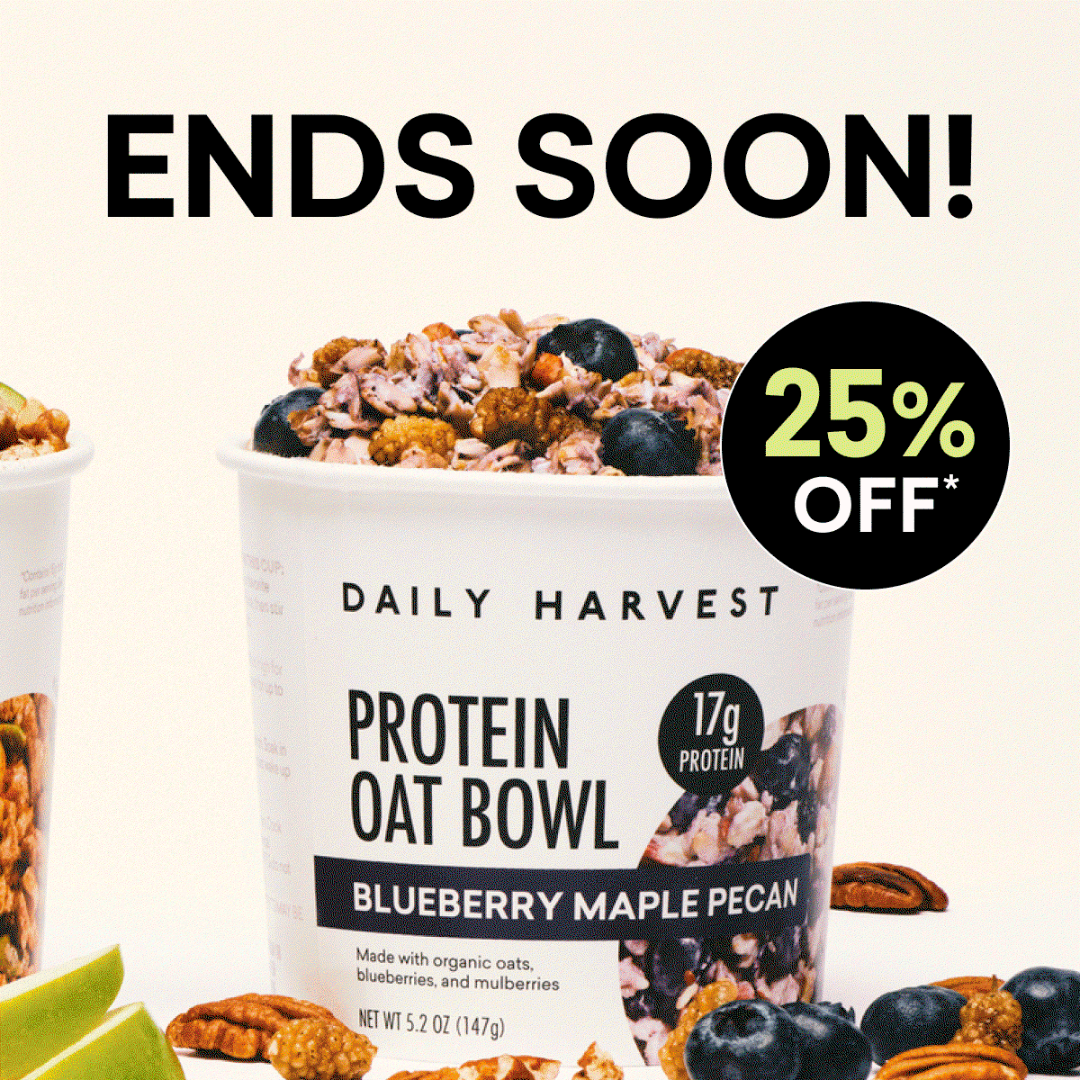 ENDS SOON! 25% OFF