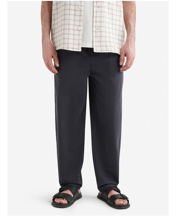 Welland Knit Twill Barrel Pant