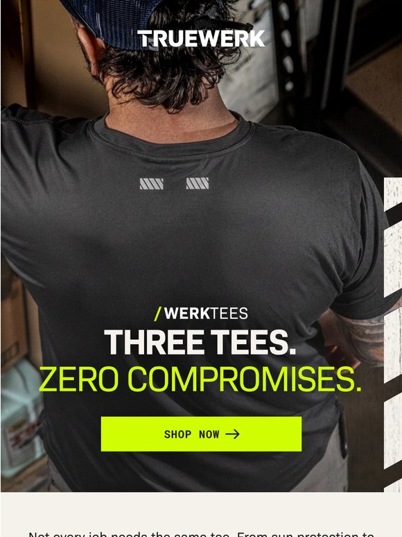 Your job is unique. Your tee should be too.