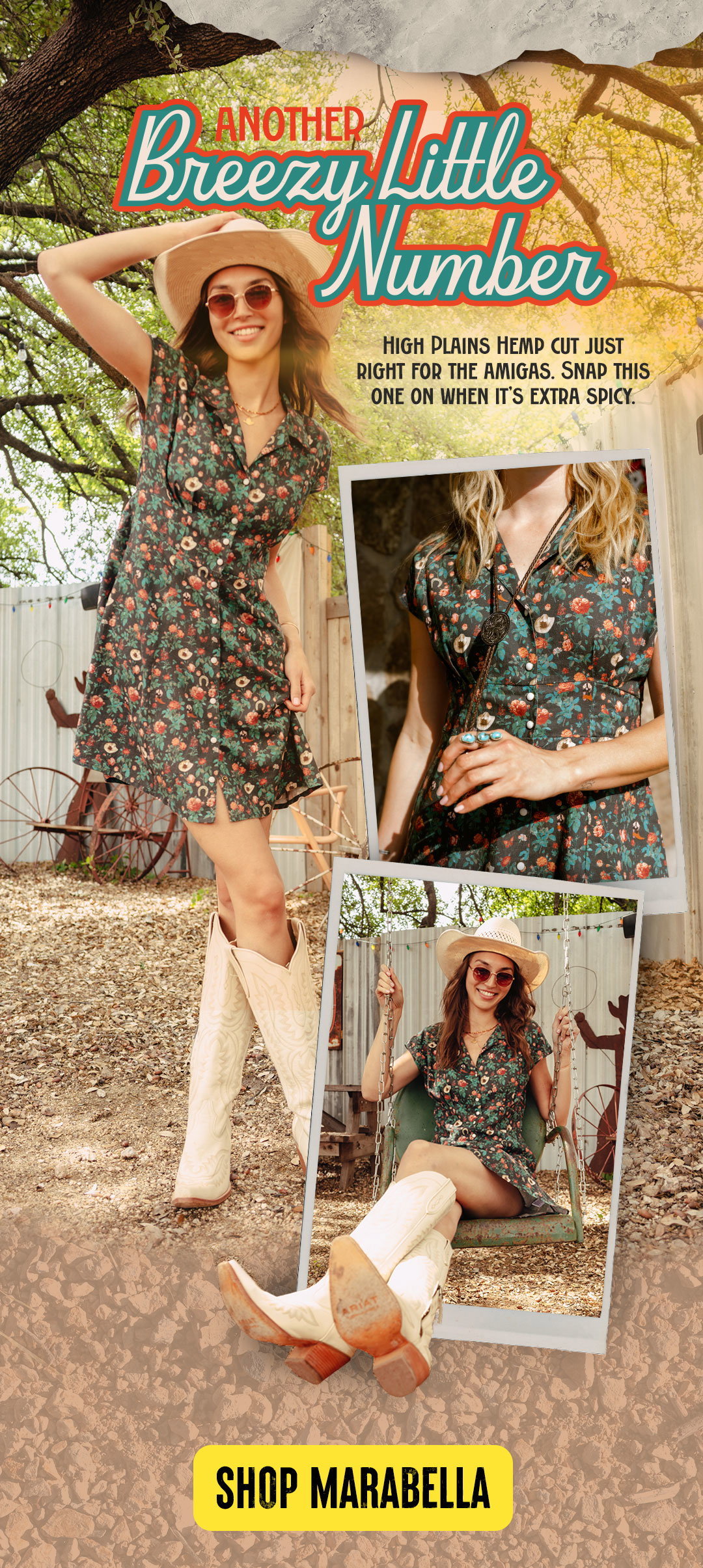 Desert Rose Marabella Dress