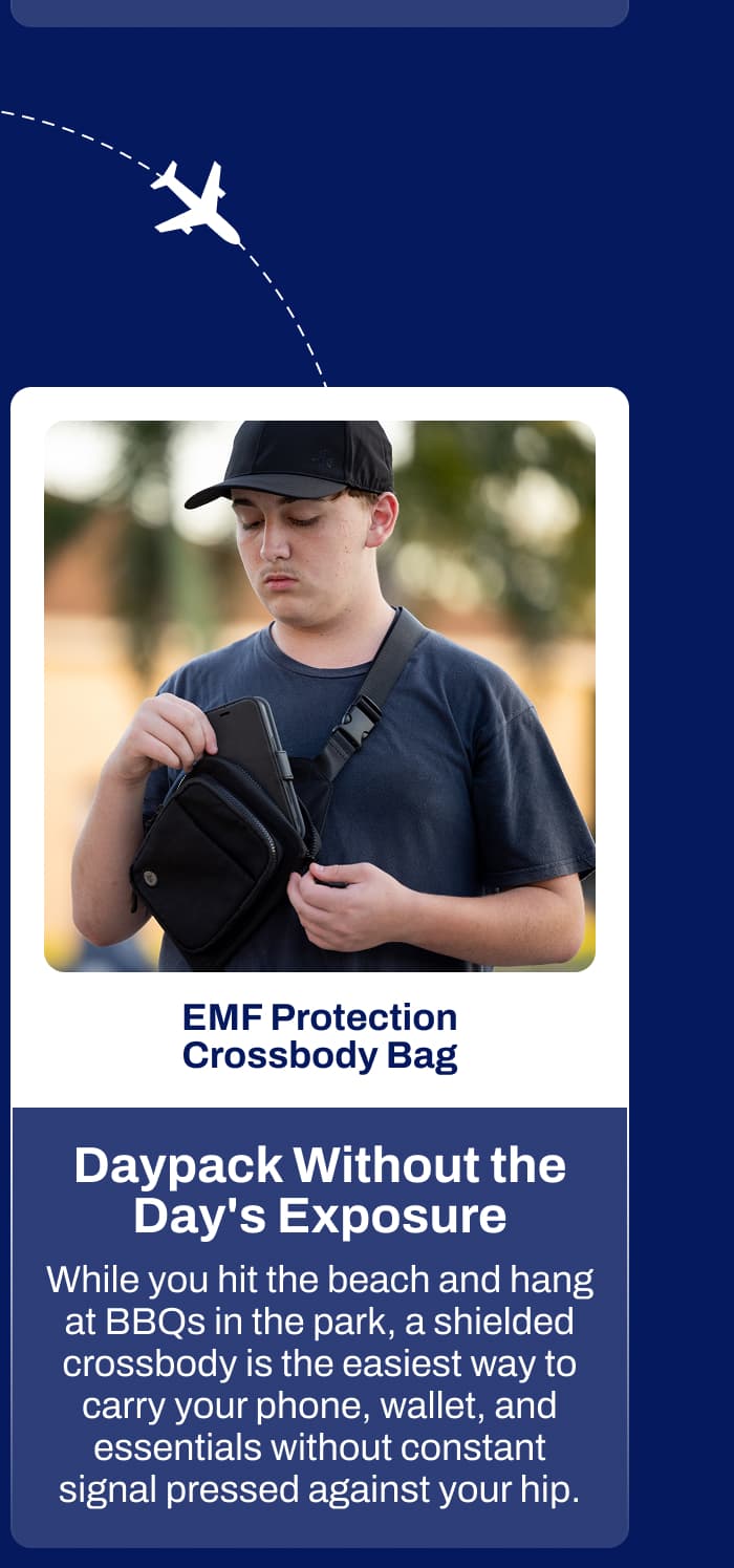 EMF Protection Crossbody Bag