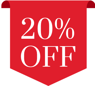20%
OFF