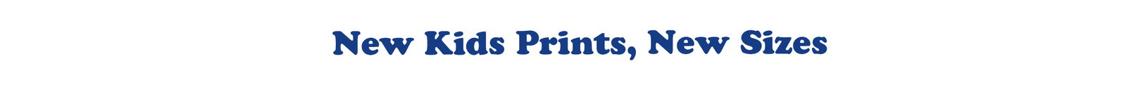 Shop New Kids Prints