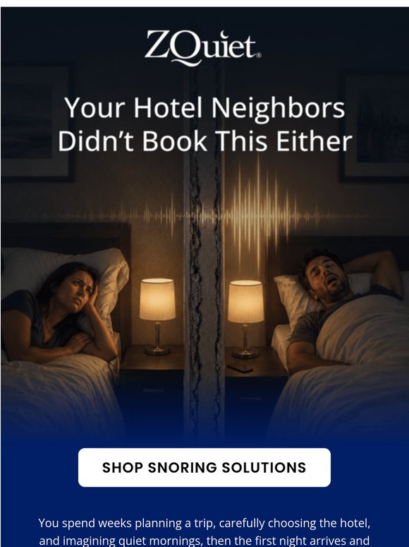 Hotel walls are thinner than you think