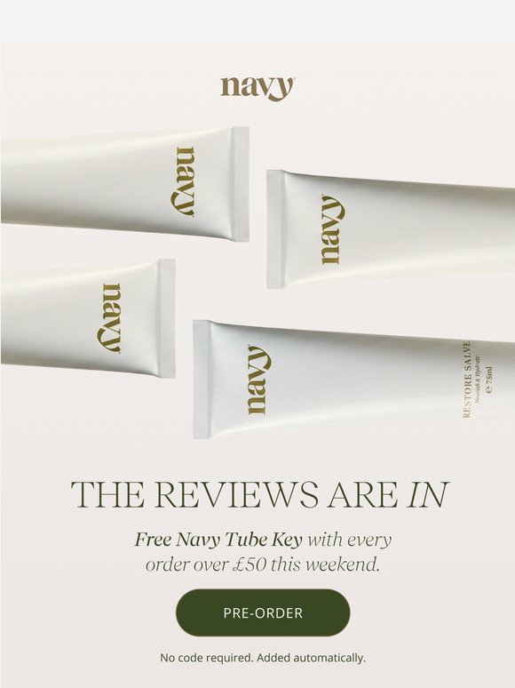 The reviews are in, plus a FREE Gift with orders over £50