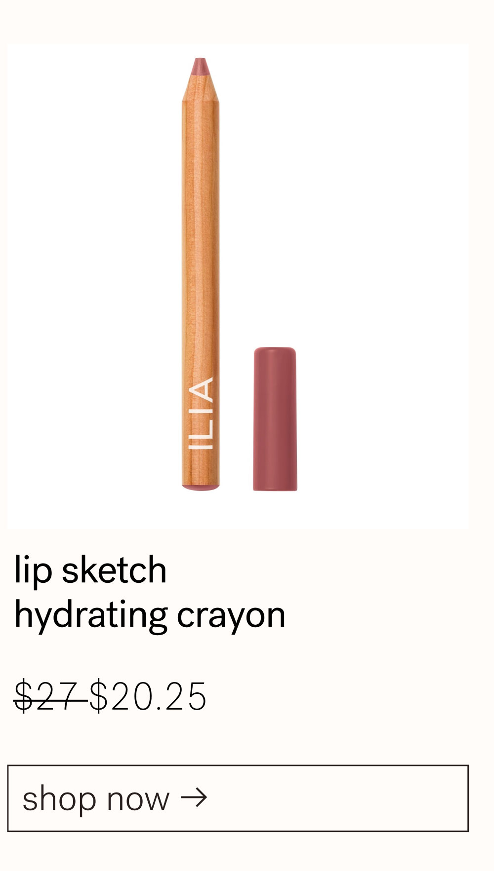 lip sketch hydrating crayon