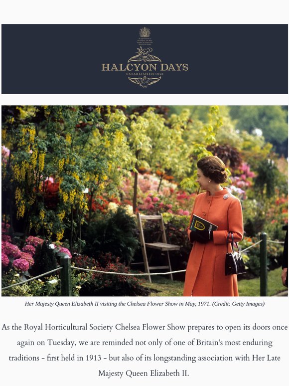 The Queen & Chelsea Flower Show
