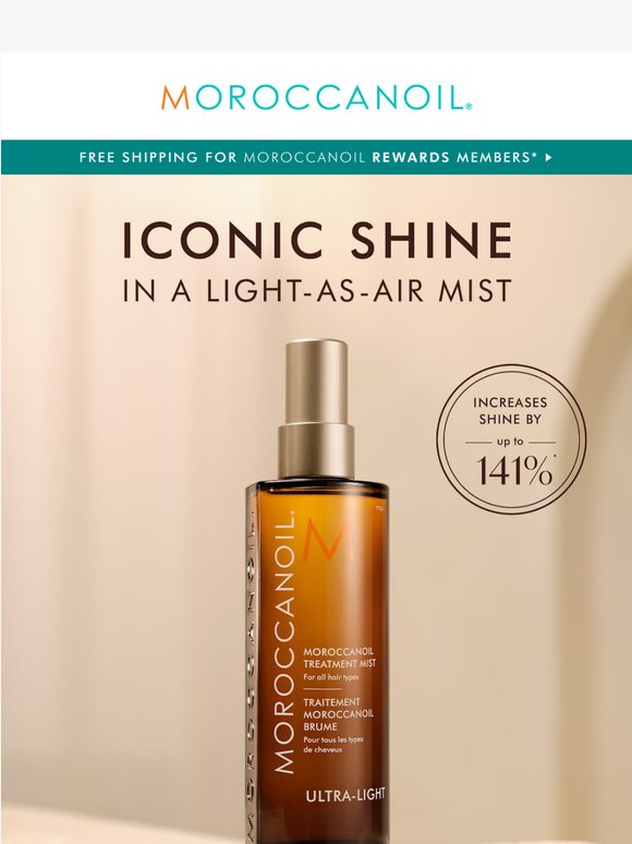 Add our iconic shine to your routine ✨