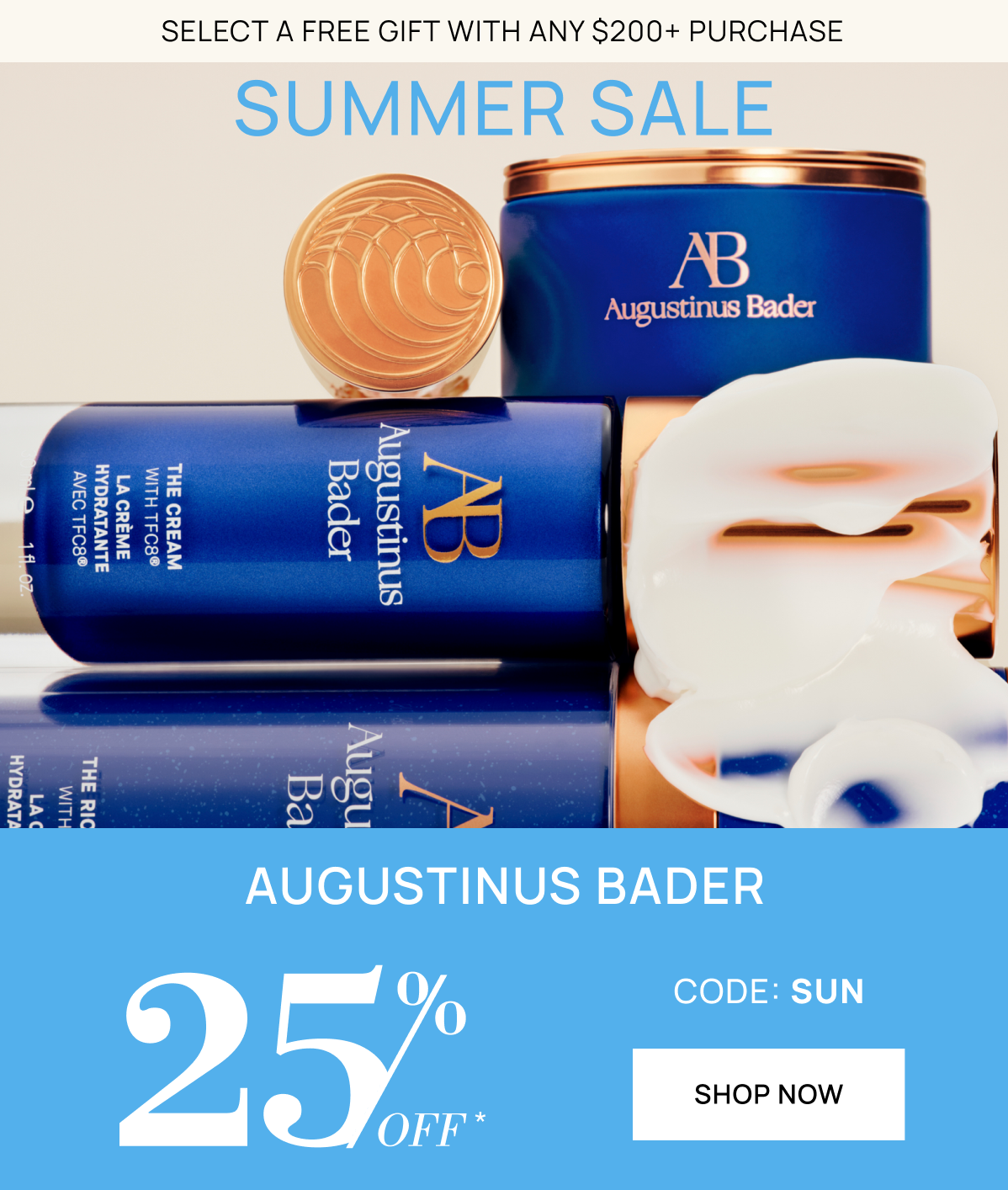 Augustinus Bader 25% off with code SUN