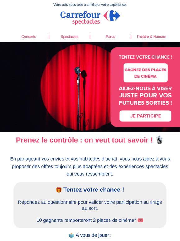 Plus que quelques jours pour tenter votre chance 🎟️