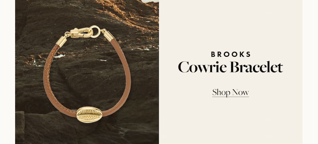 Brooks Cowrie Bracelet