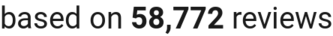 number of reviews