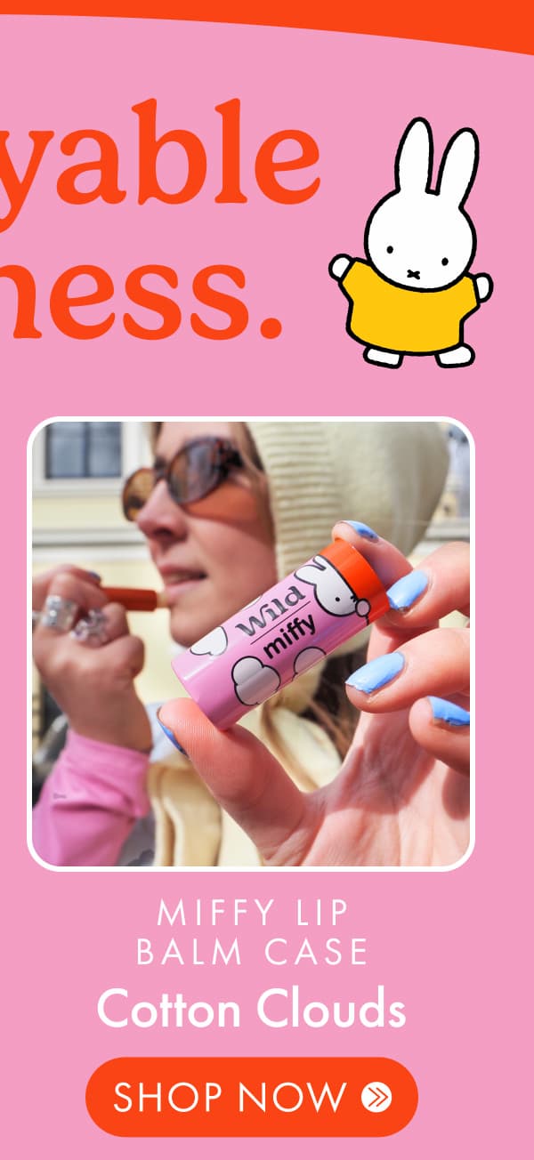 Miffy Lip Balm Case & Cotton Clouds