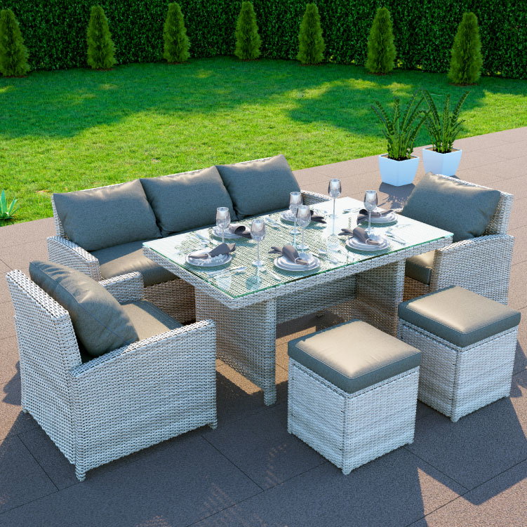 Image of BillyOh Minerva 7 Seater Rattan Sofa Set