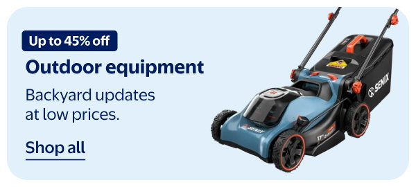 Up to 45% off - Outdoor equipment - Backyard updates at low prices.