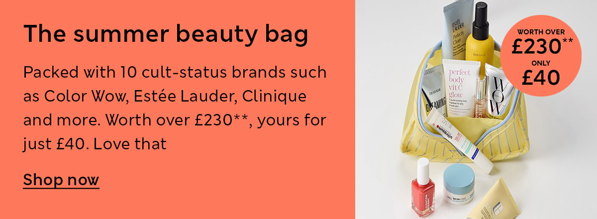 The Summer Beauty Bag - Save 81%**
