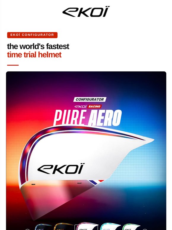 The world's fastest helmet — made for you