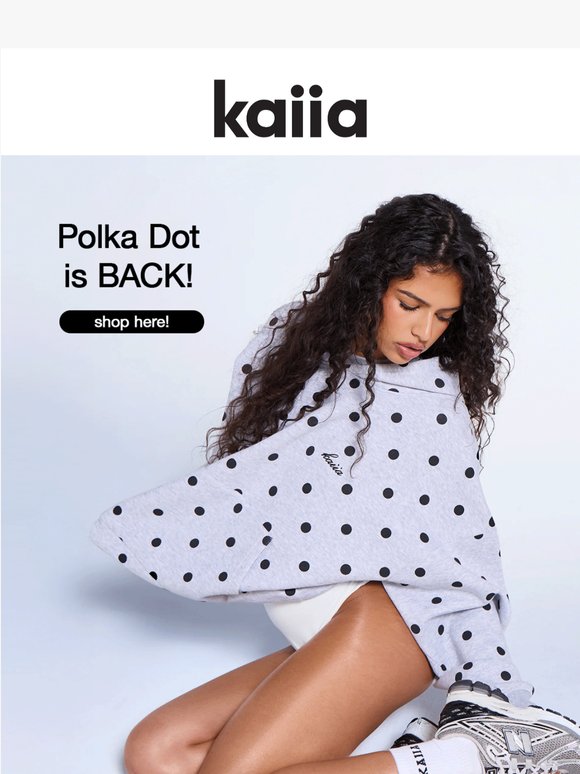 Polka Dot is BACK🖤