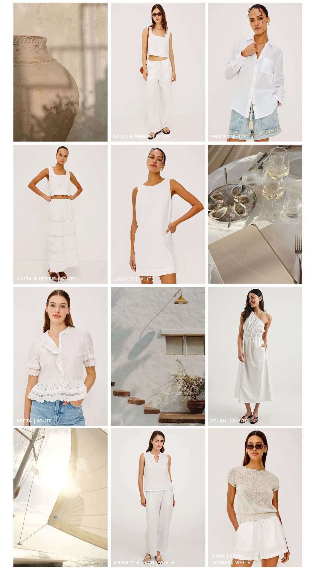 Shades of White