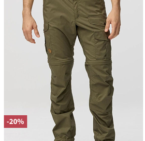 Fjallraven
 Mens Vidda Pro Lite Zip-Off Trousers