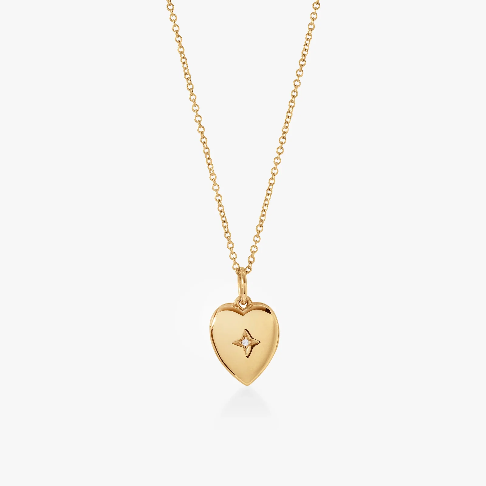 Image of Heart Mini Locket Necklace