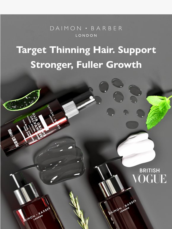 Advanced+ Hair Growth System: Thicker, Fuller Hair
