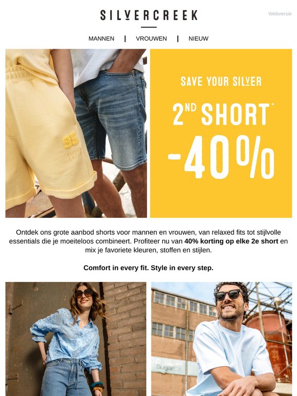 2nd short 40% off 🛍️