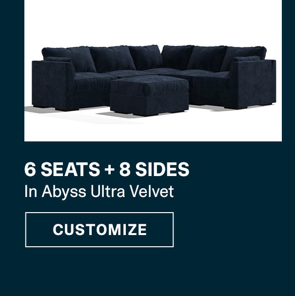 6 Seats + 8 Sides | GET 40% OFF >>
