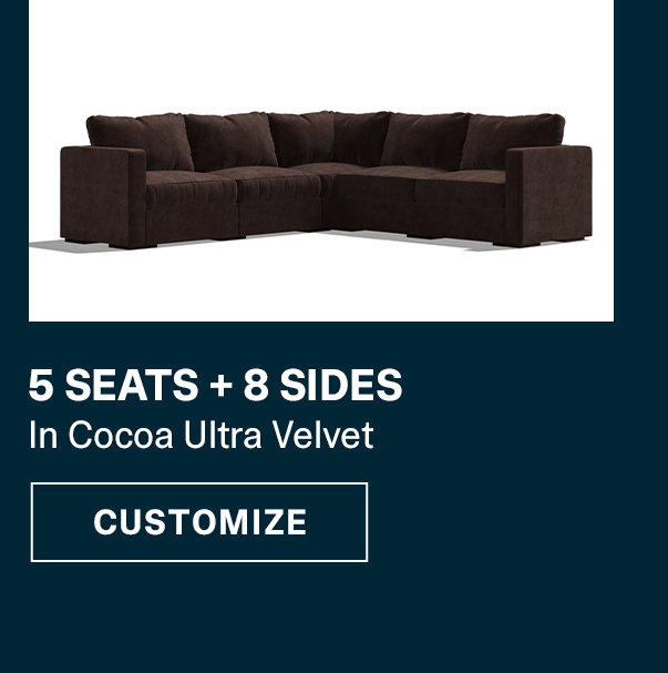 5 Seats + 8 Sides | GET 40% OFF >>