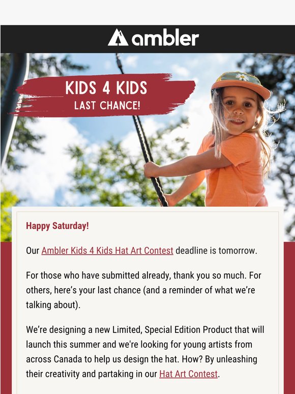 Last chance to join the contest!