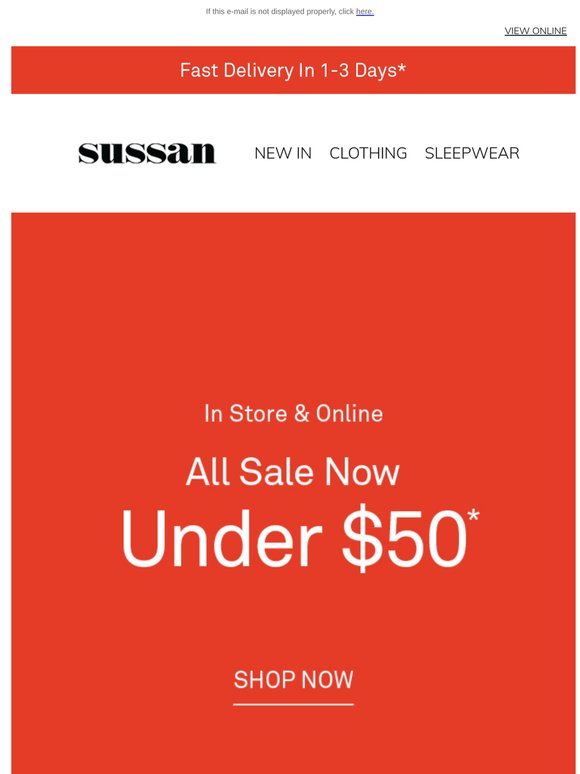 All Sale Under $50