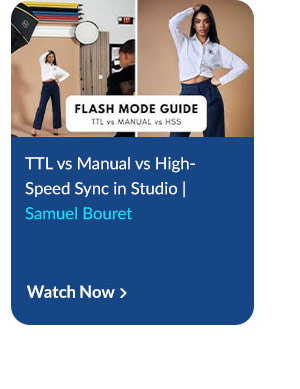 TTL vs Manual vs High-Speed Sync in Studio | Samuel Bouret