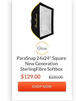 GLSBPS2424 — Glow ParaSnap 24x24inches Square SterlingFibre Softbox