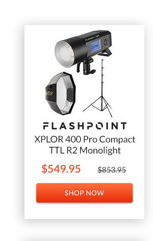 FPLFX400GB1 — Flashpoint XPLOR 400 Pro Compact TTL R2 Monolight
