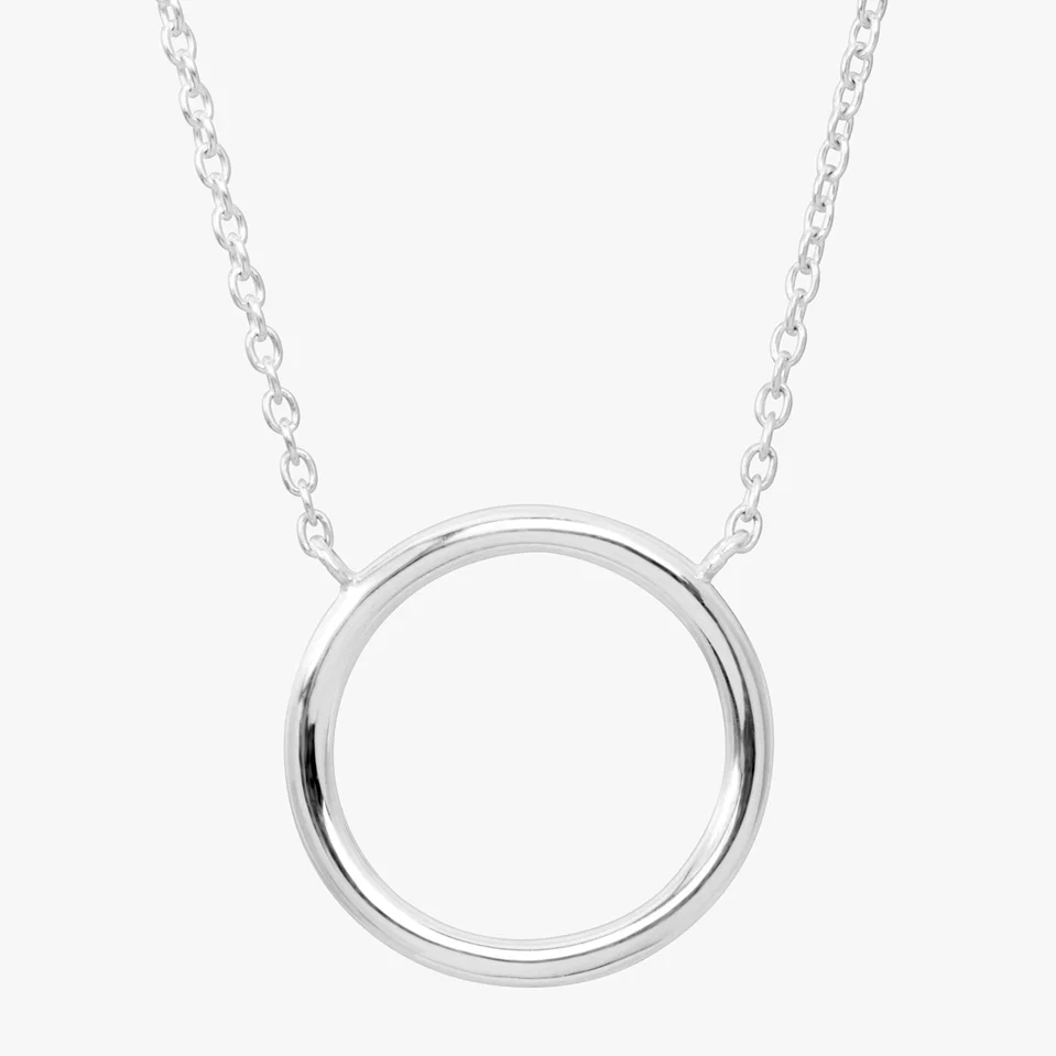 Karma Necklace, Silver