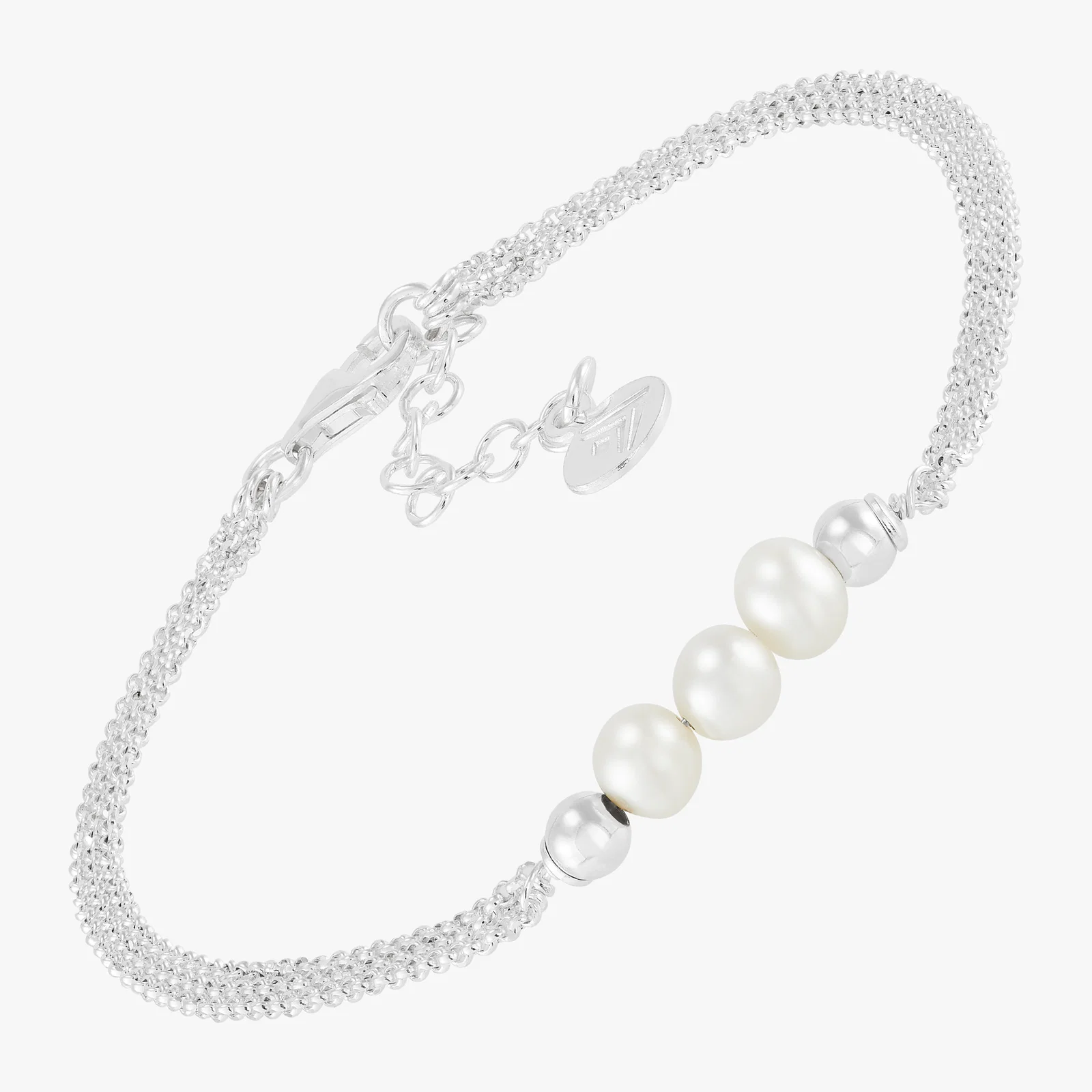 Pearl City Bracelet, Silver