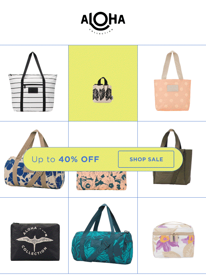 Up to 40% OFF SHOP SALE