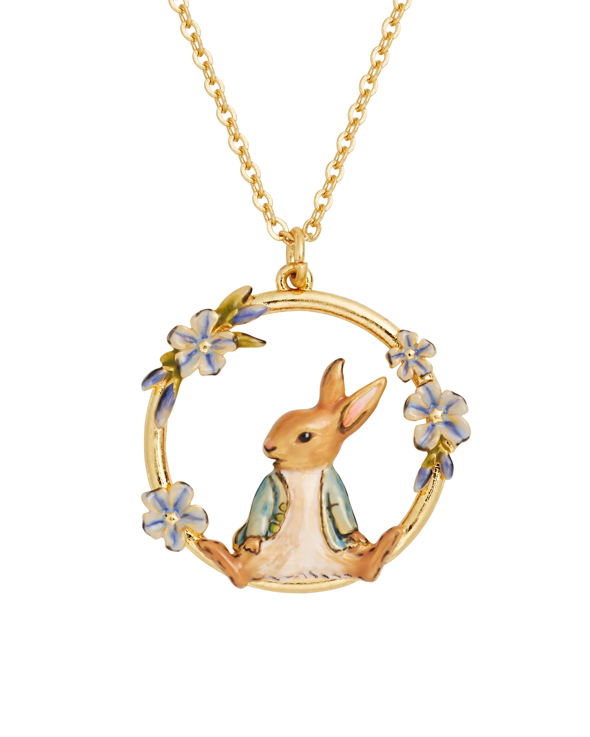 Image of Fable England x Peter Rabbit Forget Me Not Necklace