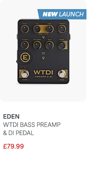 Eden WTDI Bass Preamp & DI Pedal
