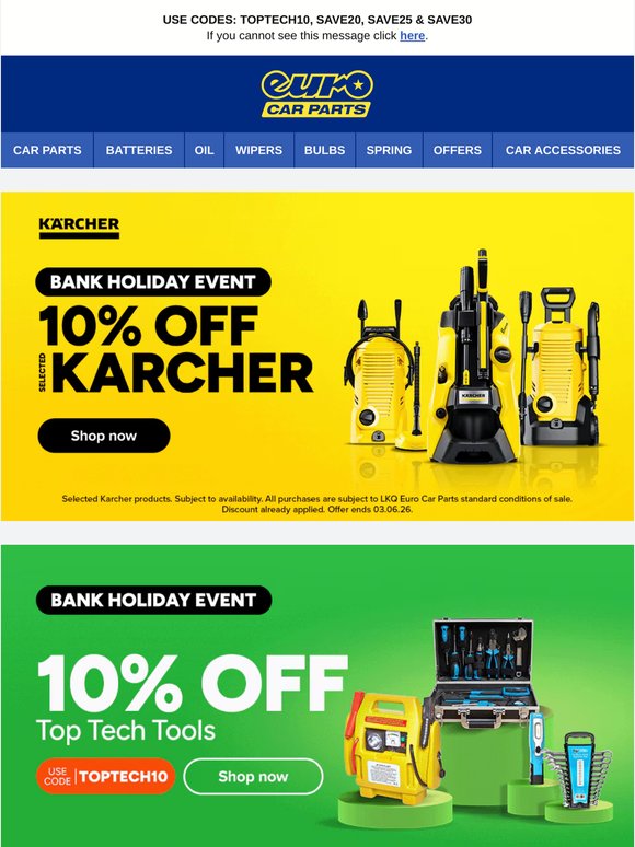 Your Bank Holiday Prep Just Got Cheaper! | Save on Tools & Outdoors…