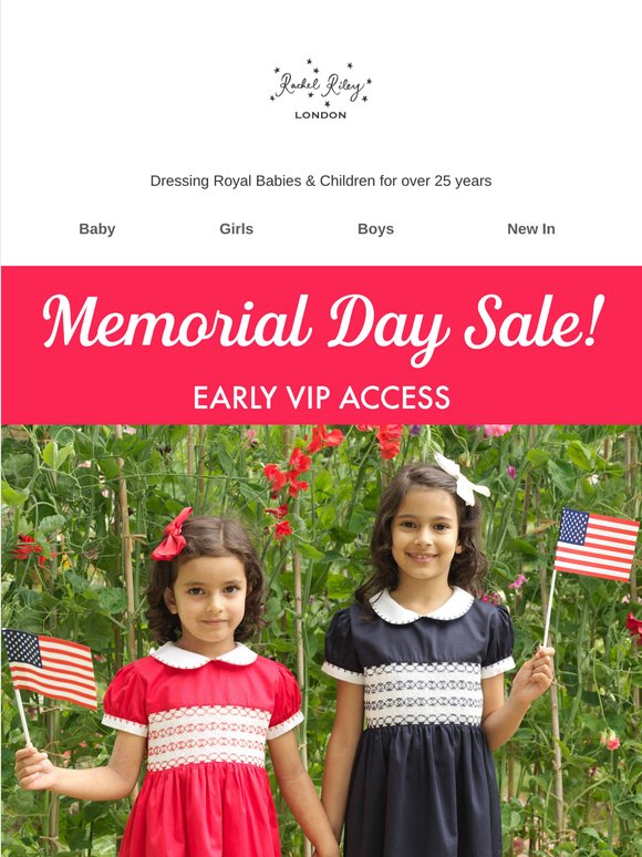 VIP ACCESS! Memorial Day Sale! ❤️🤍💙